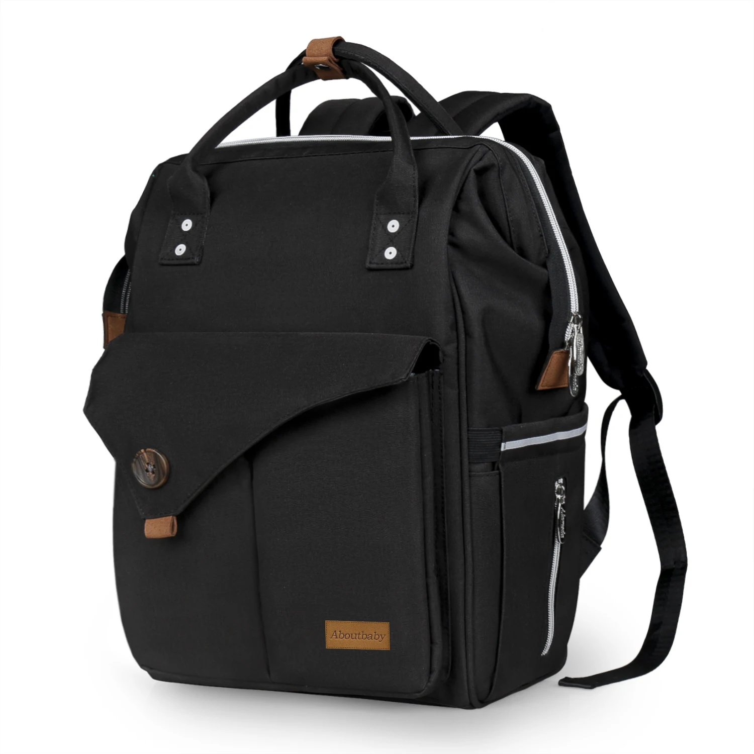 Sac à langer pour bébé, à dos et de voyage, pour poussette avec matelas à langer. – Image 4