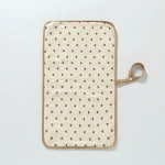 Tapis en coton pliable, réutilisable et doux.
