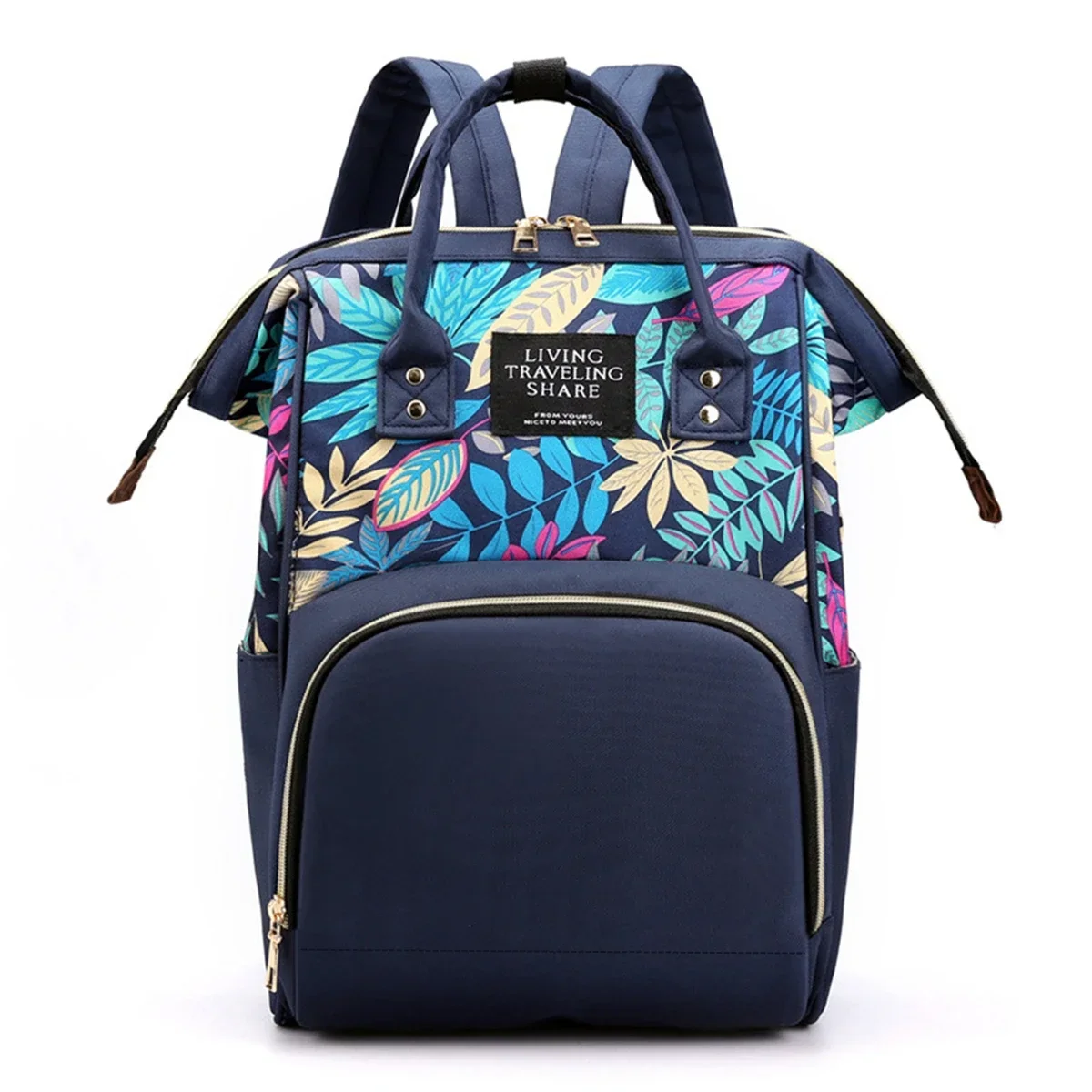 Sac à langer à dos pour femme à grande capacité – Image 8