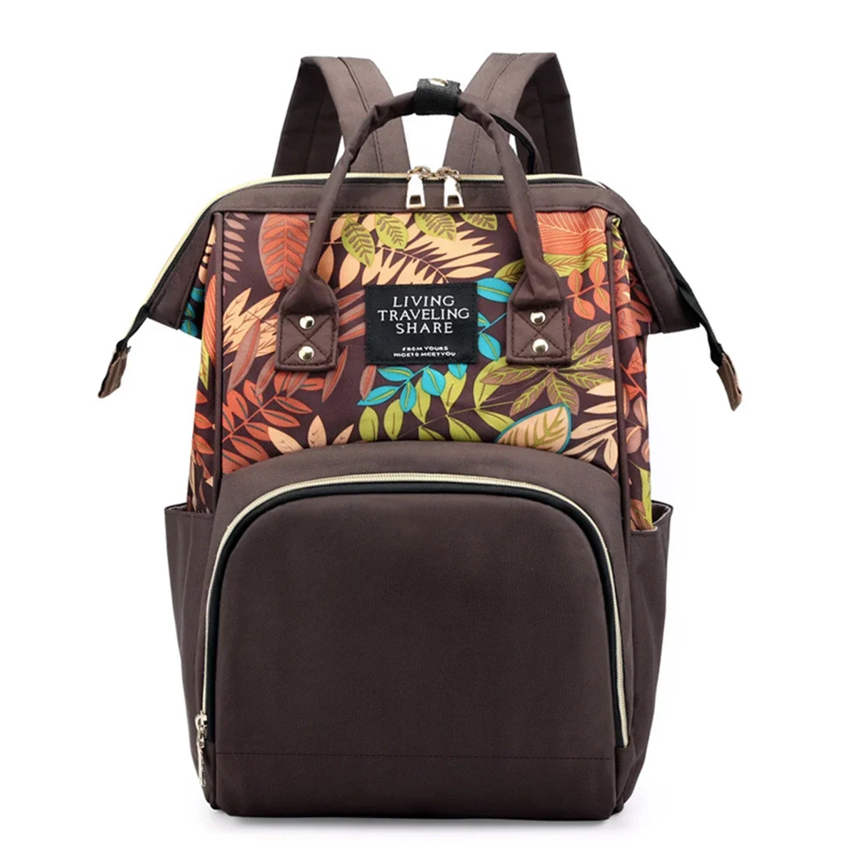 Sac à langer à dos pour femme à grande capacité – Image 7