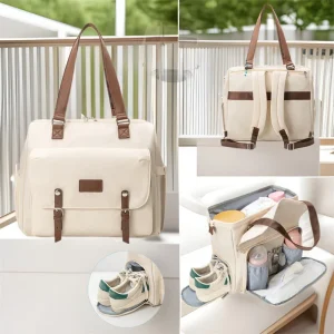 Sac à dos léger pour bébé, sac à langer, sac de maternité et pour poussette.